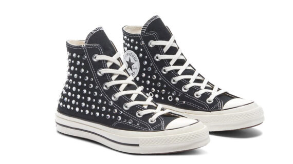 Converse Chuck 70 Canvas Ltd Hi Black Full Crystals 171009C