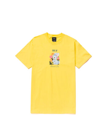 Huf Born To Die S/S Tee Yellow TS01332