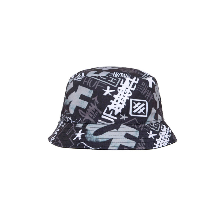 Huf Haze Bucket Hat Black HT00565