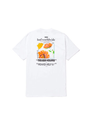 Huf Never Yours S/S T-Shirt White TS01457