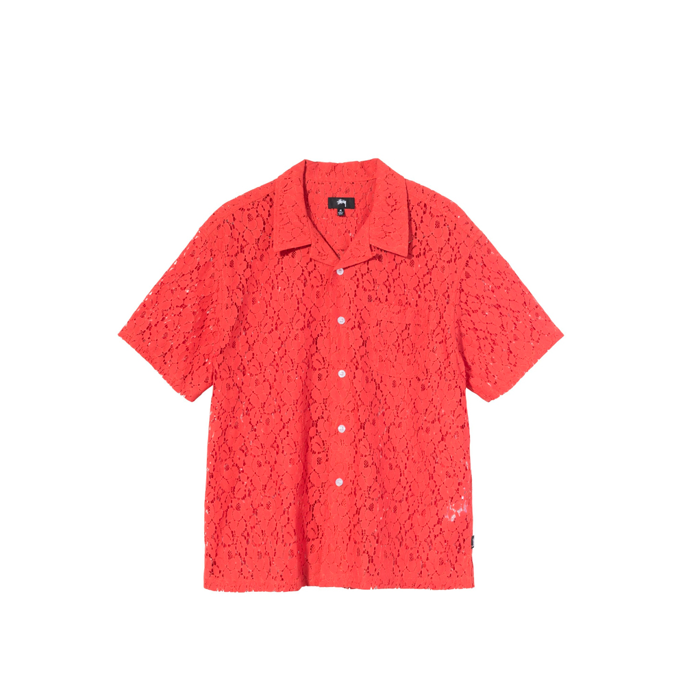 Stussy floral discount lace shirt