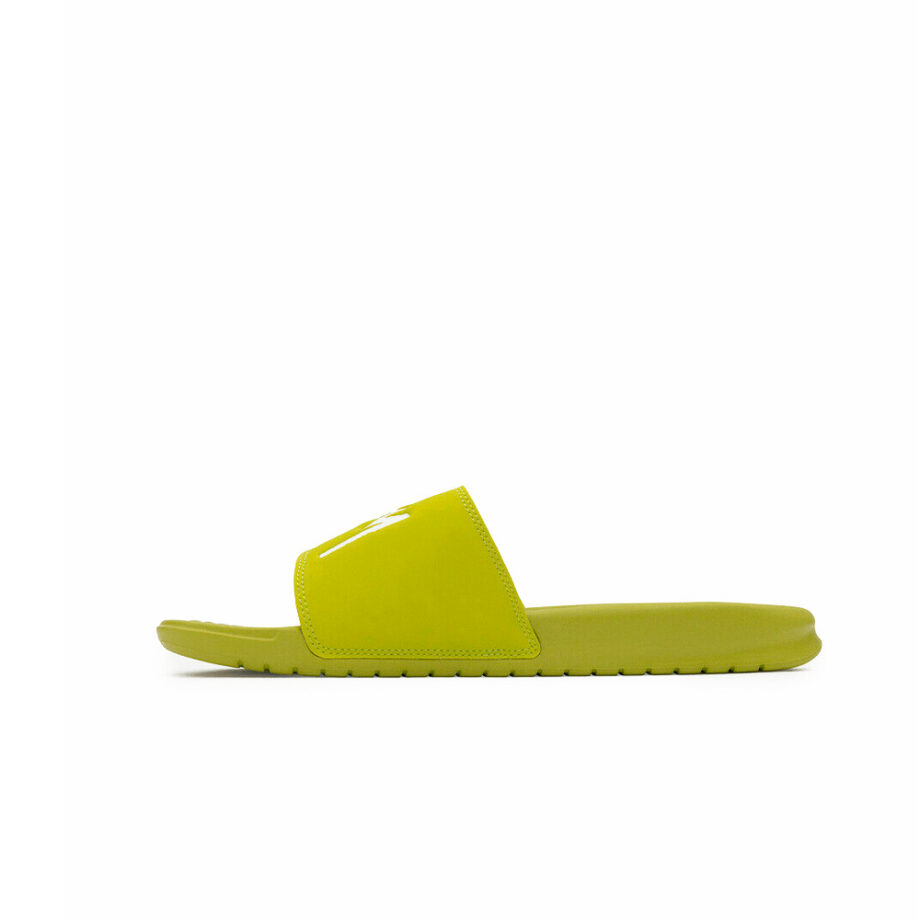 Nike x Stussy Benassi Slide Bright Cactus / White-Bright Cactus CW2787-300