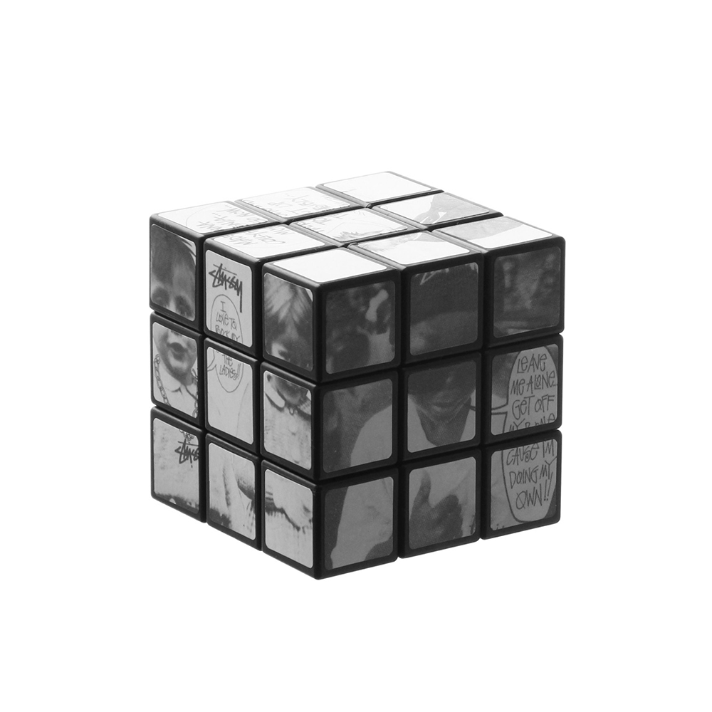 Stussy Photo Image Cube Puzzle Black 138438