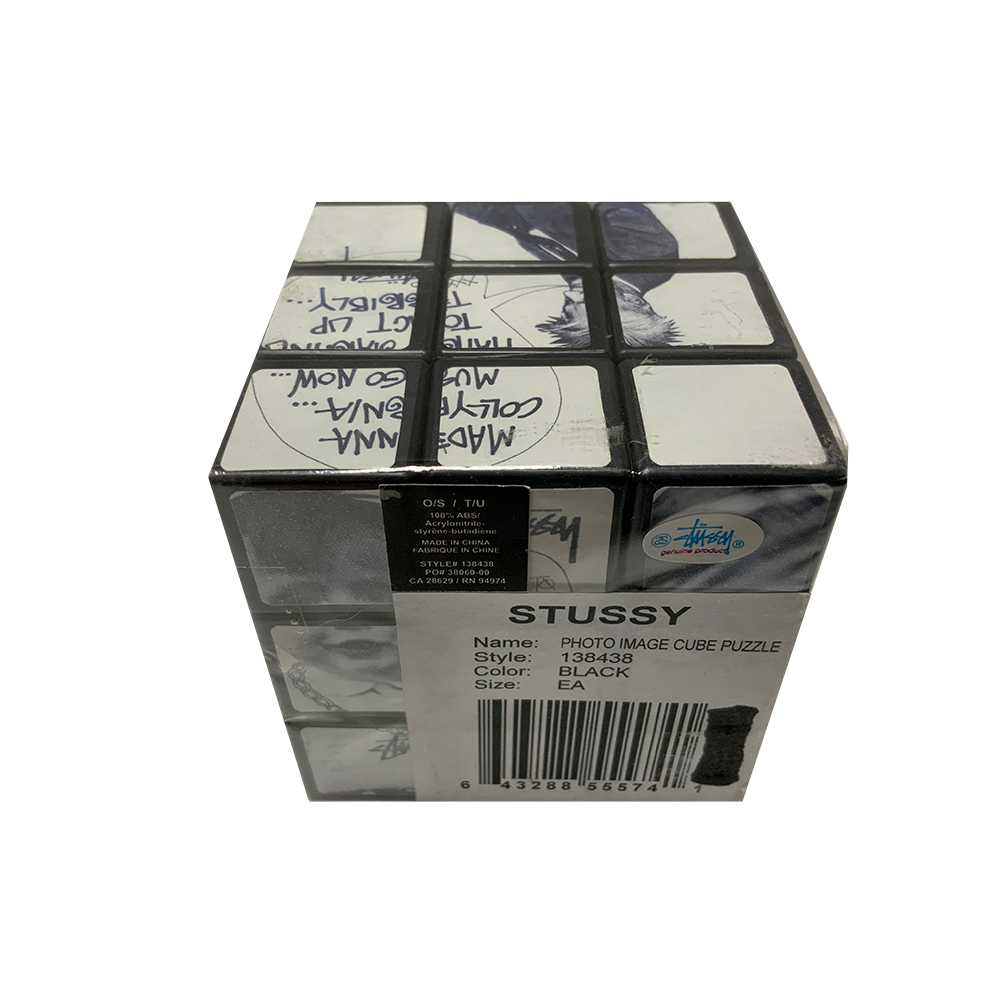 Stussy Photo Image Cube Puzzle Black 138438