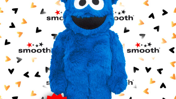 Medicom Toy Cookie Monster Costume Version Bearbrick 1000%