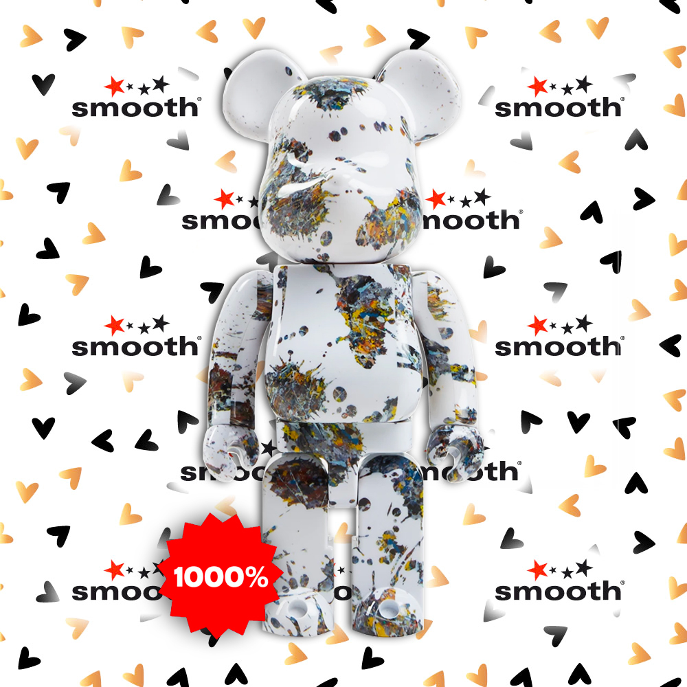 Medicom Toy Jackson Pollock Studio (Splash) Bearbrick 1000%