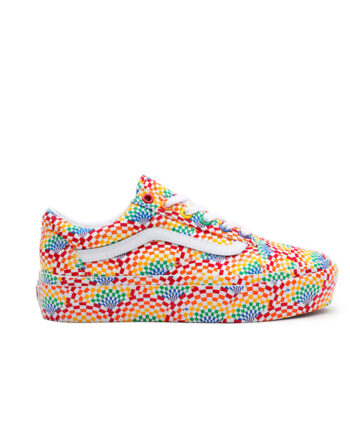 Vans Old Skool Platform Pride Multi/True White VN0A3B3U3WJ1