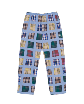 Stussy Madras Patchwork Relaxed Pant Plaid 116493