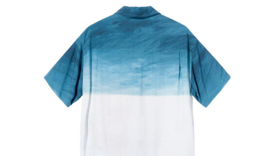Stussy Dice Painting Shirt Blue 1110170