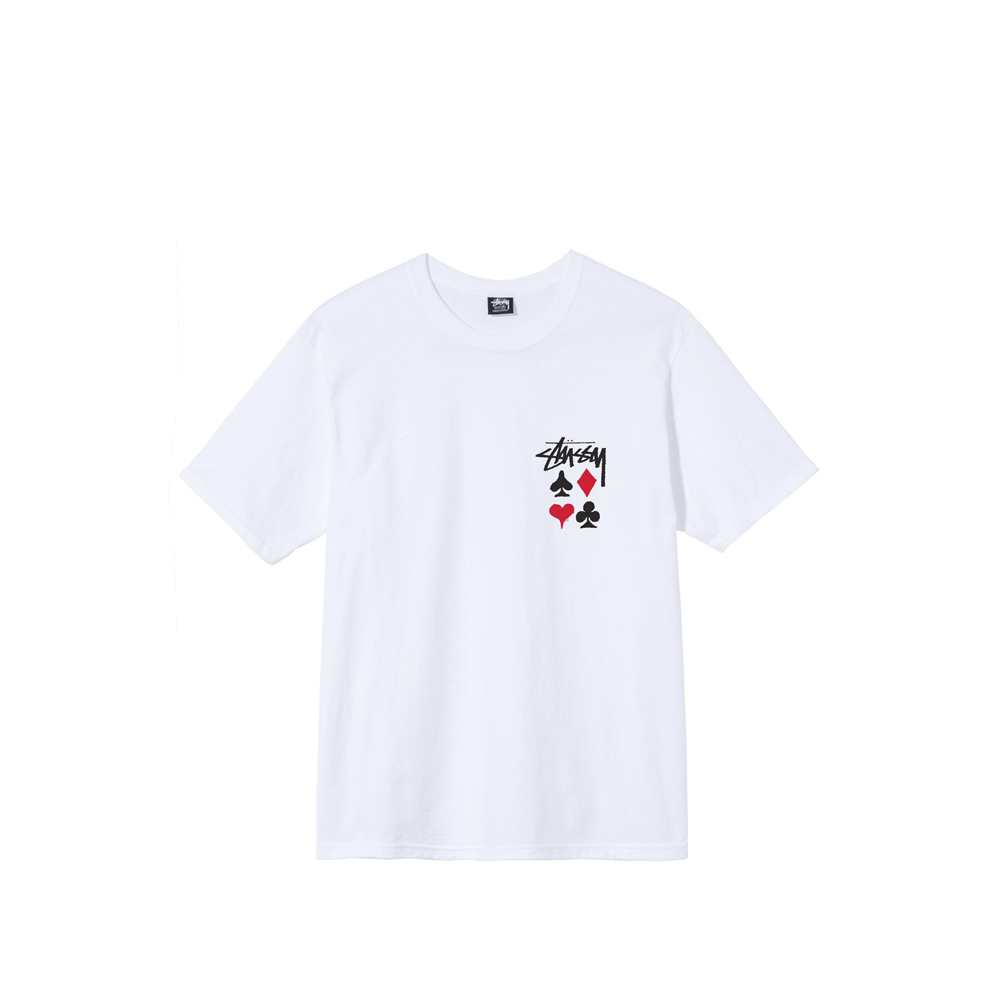 Stussy Full Deck 2 Tee White 1904687