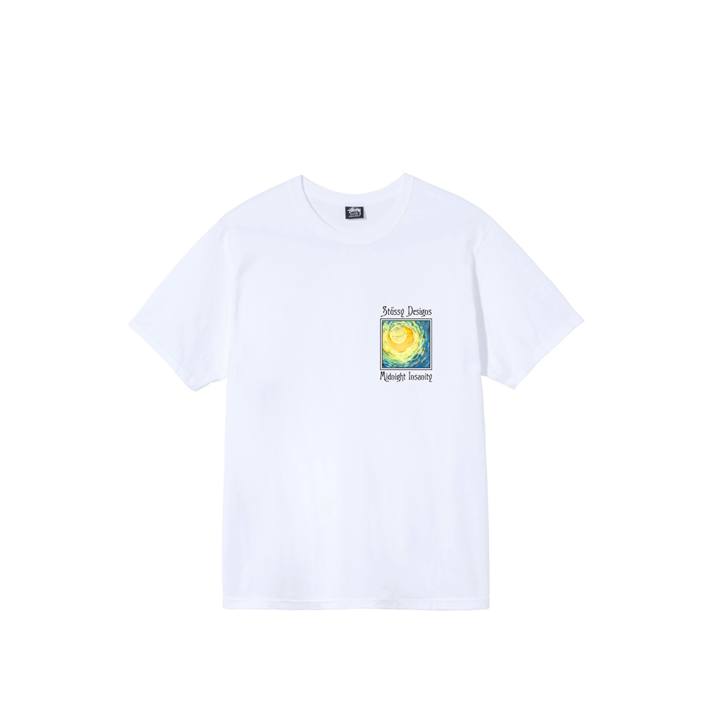 Stussy Midnight Insanity Tee White 1904689