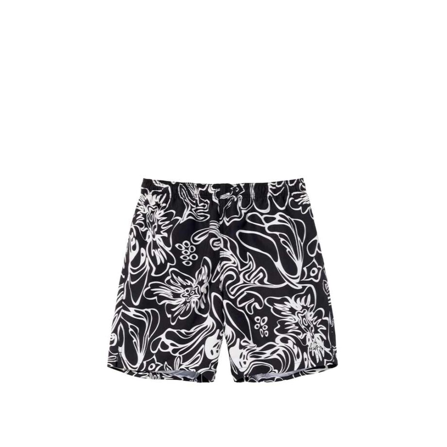 Stussy Wavy Hawaiian Water Short Black 113137