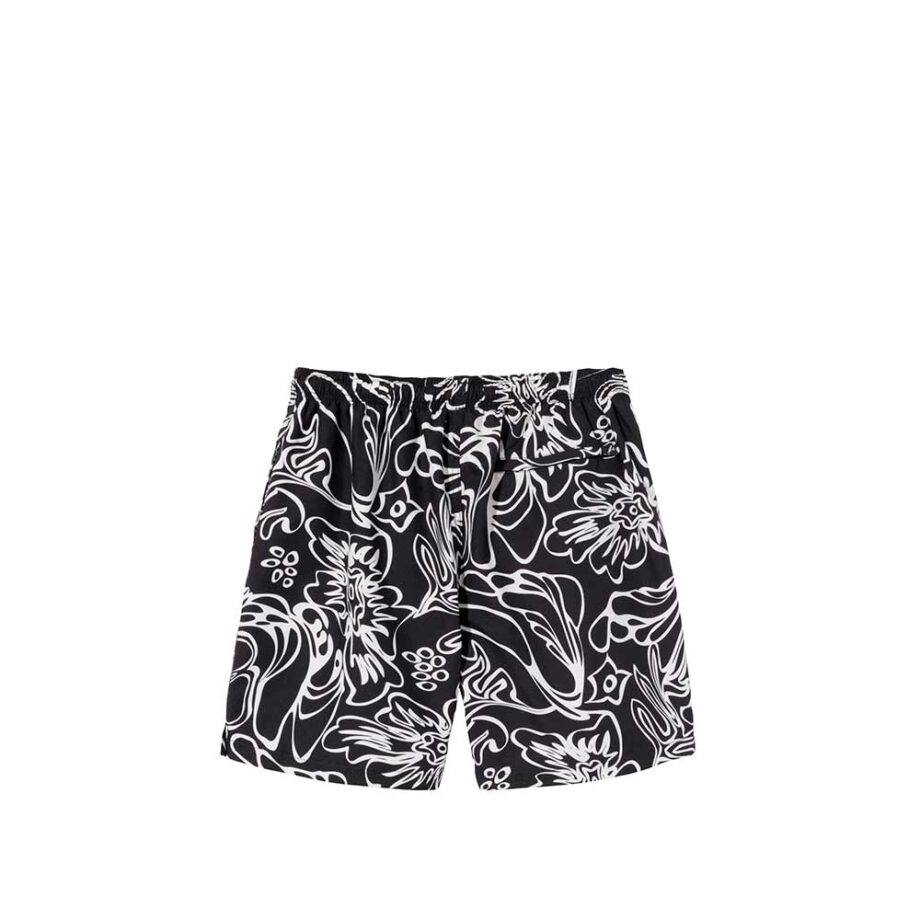 Stussy Wavy Hawaiian Water Short Black 113137