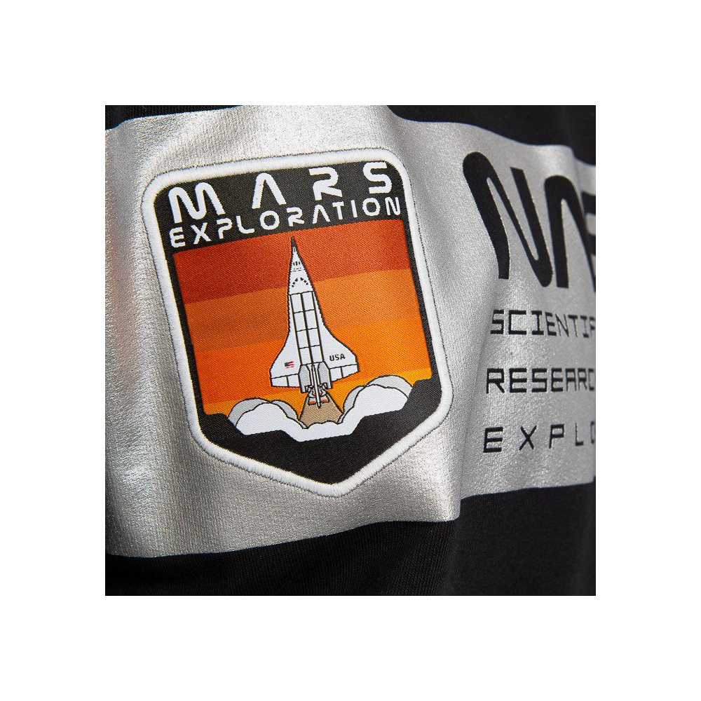 Alpha Industries Mars Reflective Sweater Black 126331-03