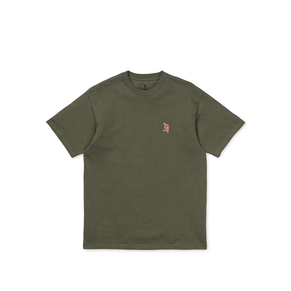 Fela Kuti x Carhartt Wip S/S Power Vagabonds T-Shirt Rover Green I026847-14