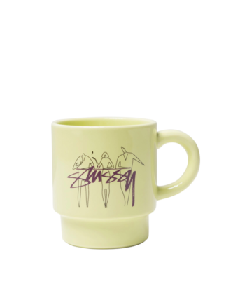 Stussy 3 People Stacking Mug Lime 138764