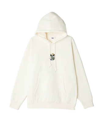 Obey Flower Dance Box Fit Hoodie Sago 112842814