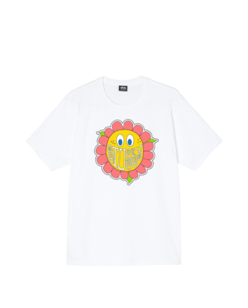 Stussy Happy Flower Tee White 1904708