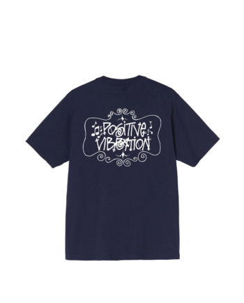Stussy Positive Vibration Tee Navy 1904711