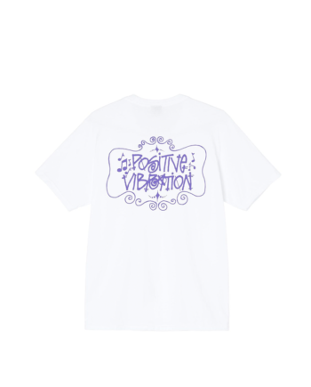 Stussy Positive Vibration Tee White 1904711