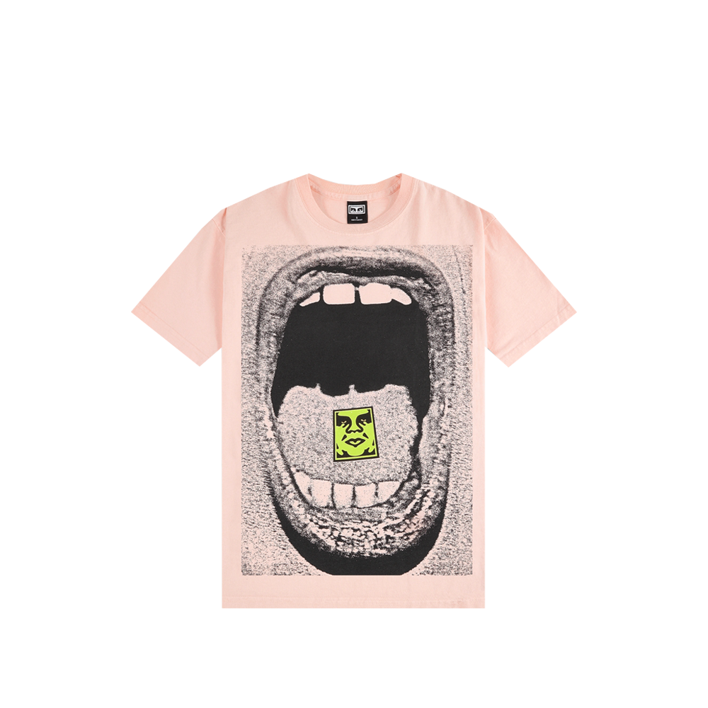 Obey Scream Heavyweight T-Shirt Putty 166912810