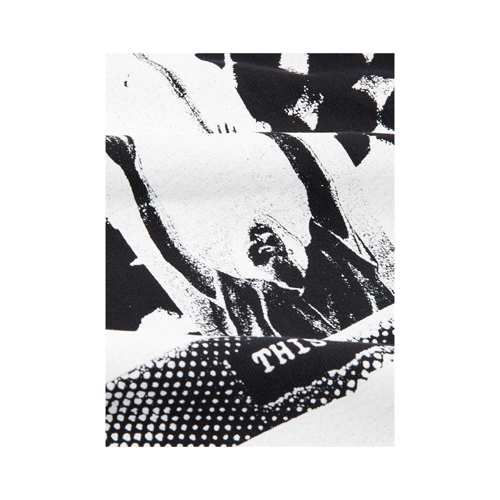 Obey This Is Not The End Heavyweight T-Shirt Off Black 166912760