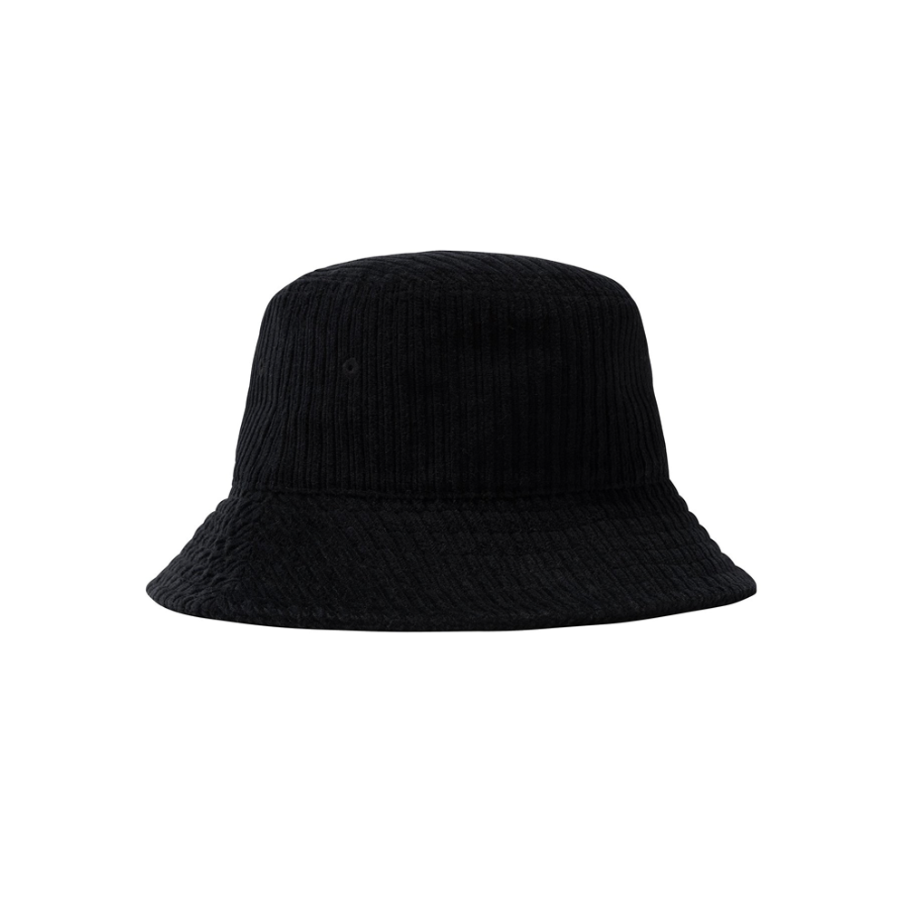 Stussy Corduroy Big Basic Bucket Hat Black 1321051