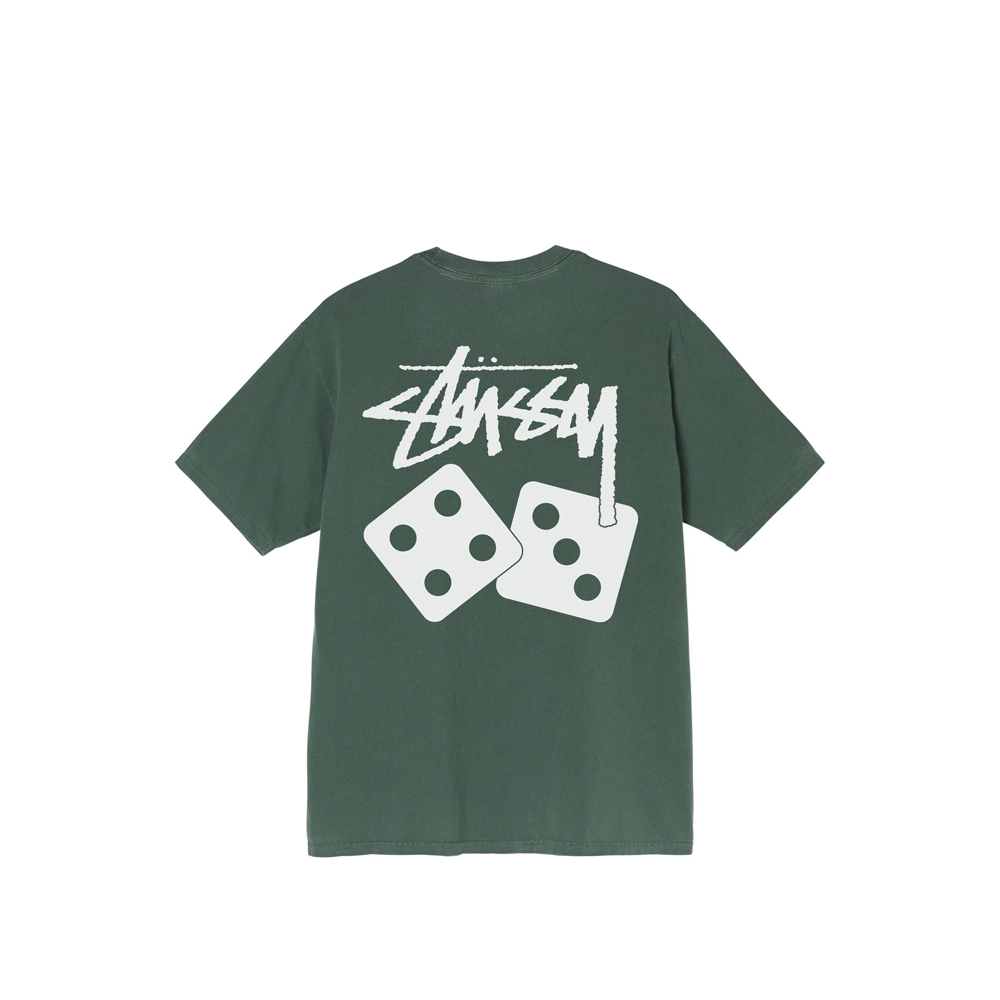 Stussy Dice Pigment Dyed Tee Pine1904721