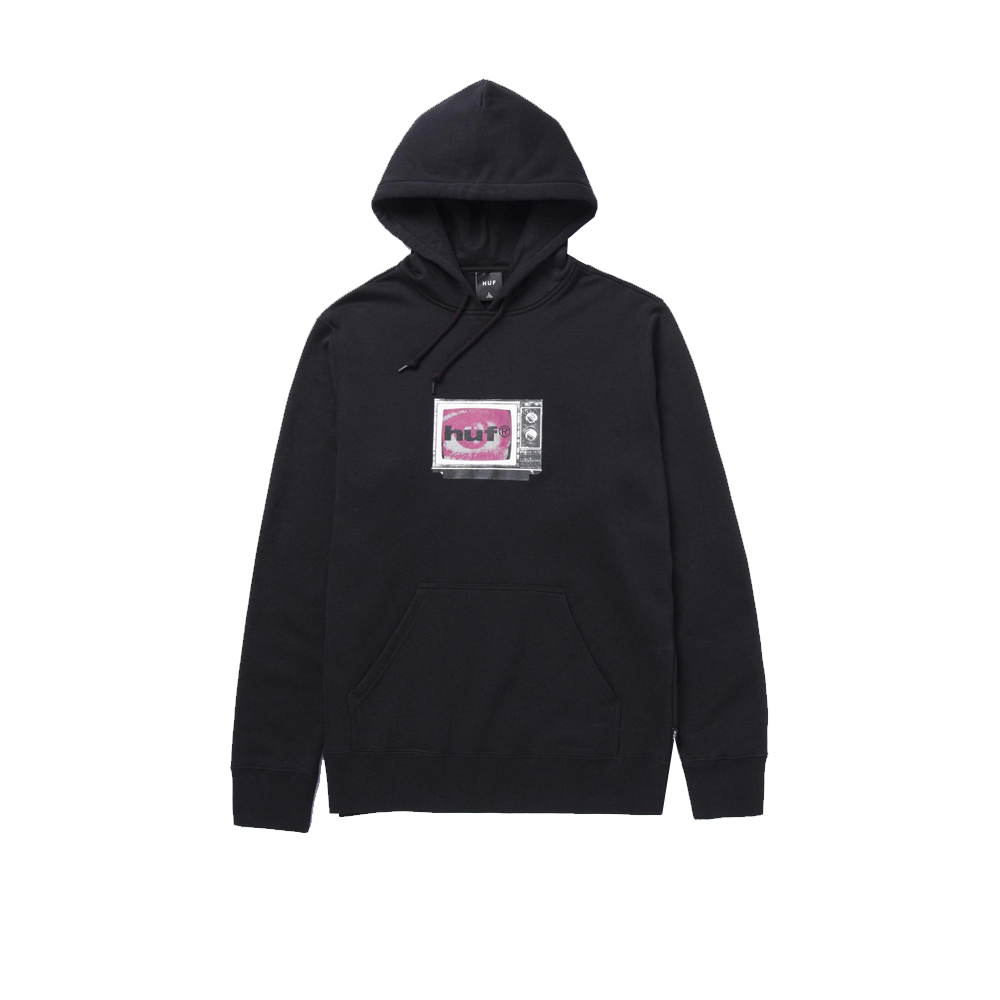 Huf Eye Witness Pullover Hoodie Black PF00398