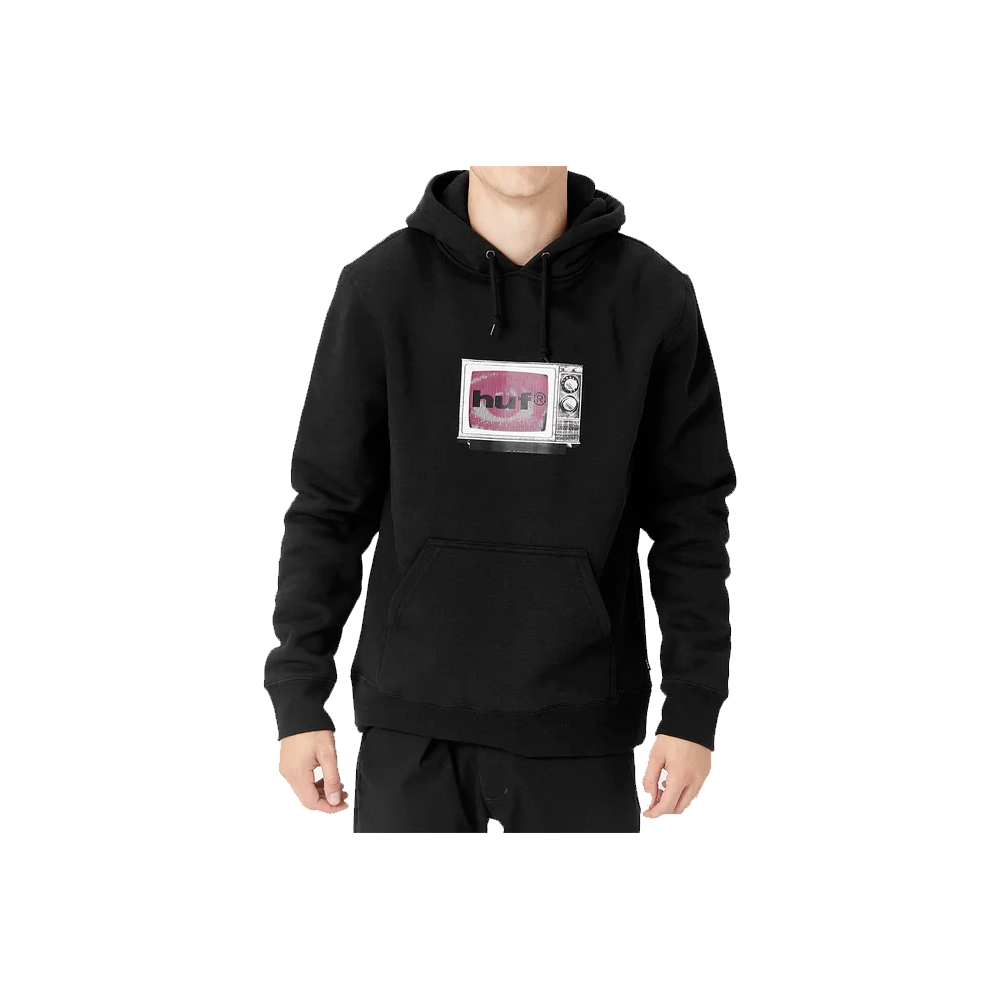 Huf Eye Witness Pullover Hoodie Black PF00398