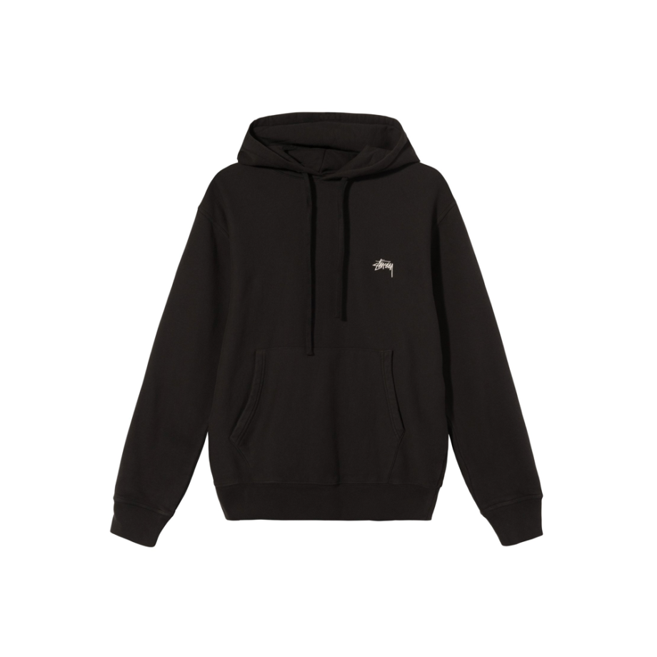 Stussy Overdyed Hood Black 118417