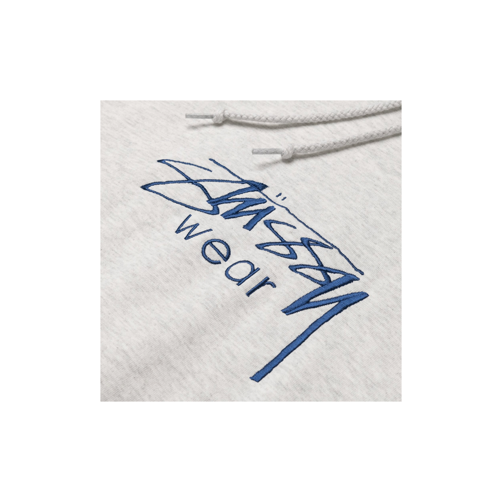 Stussy Stussy Wear Hoodie Ash Heather 118446