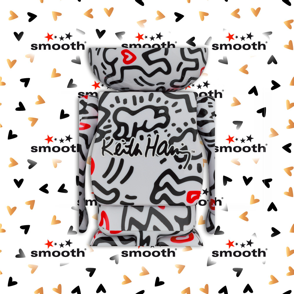 Medicom Toy Keith Haring #8 Bearbrick Set 100% 400%