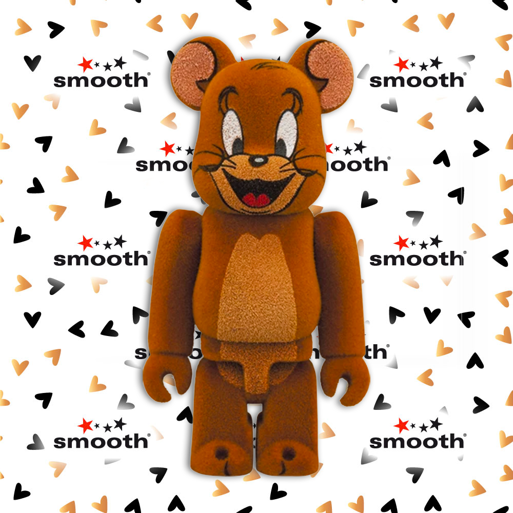 Medicom Toy Jerry Flocky Edition Bearbrick Set 100% 400%