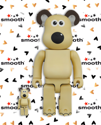 Medicom Toy Gromit Bearbrick Set 100% 400%