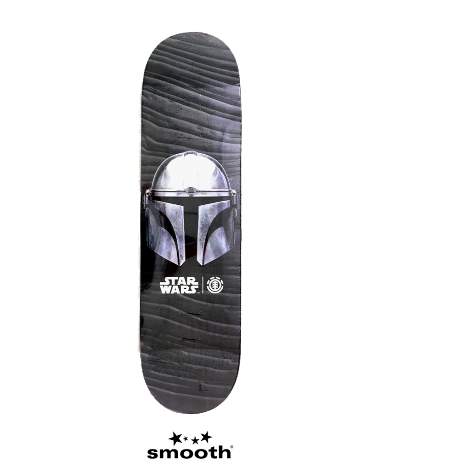 Element x Star Wars Mandalorian Be Skateboard Deck 8.25" U4DCK2-ELF0