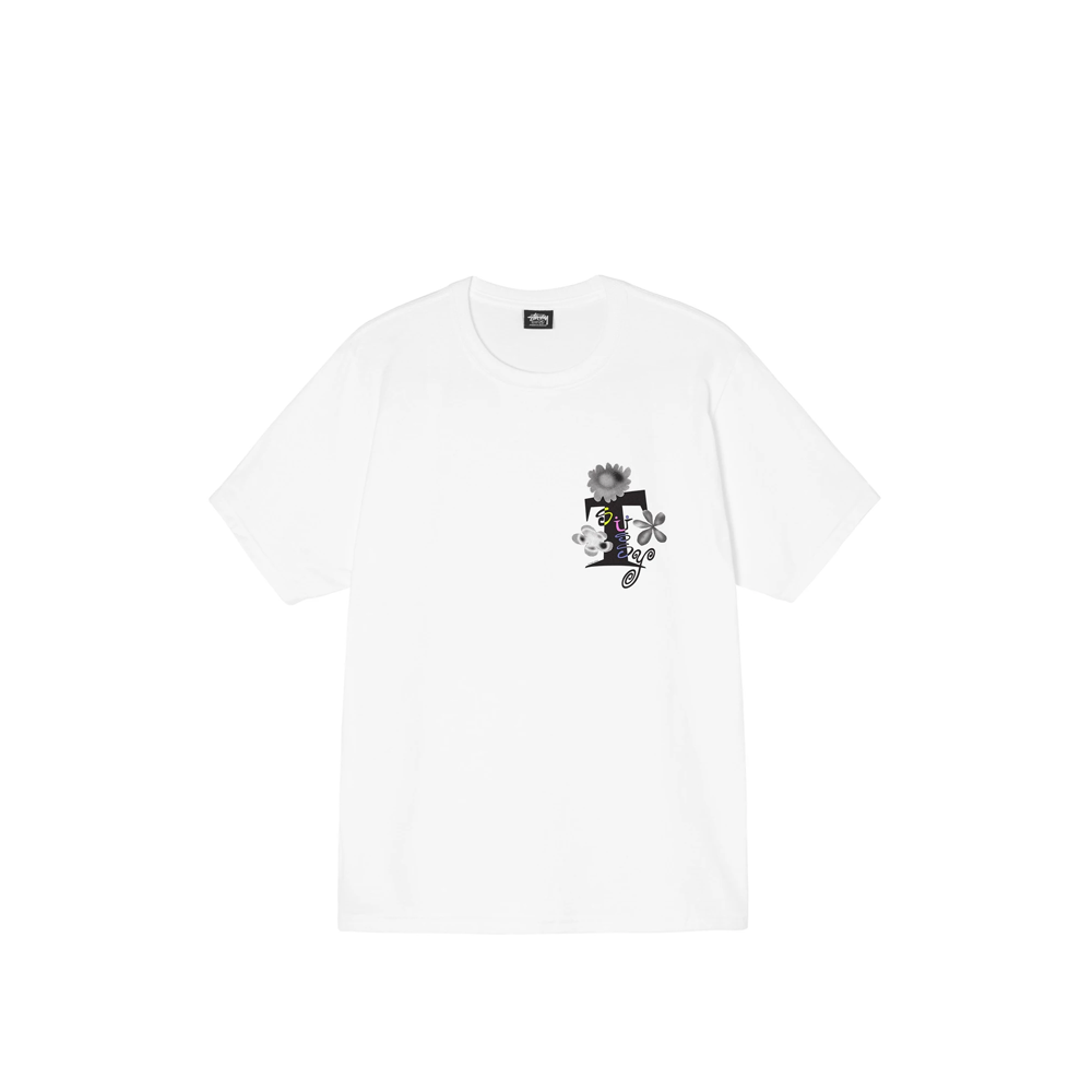 Stussy Acid Flowers Tee White 1904737