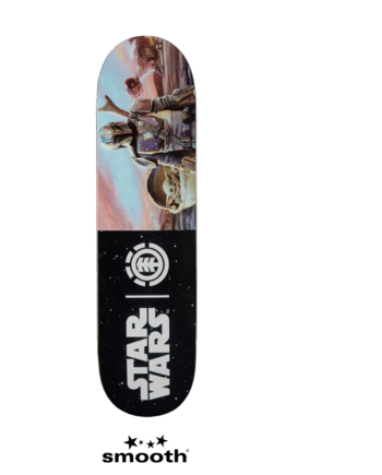 Element x Star Wars Mandalorian Hunte Skateboard Deck 8.0" U4DCK3-ELF0