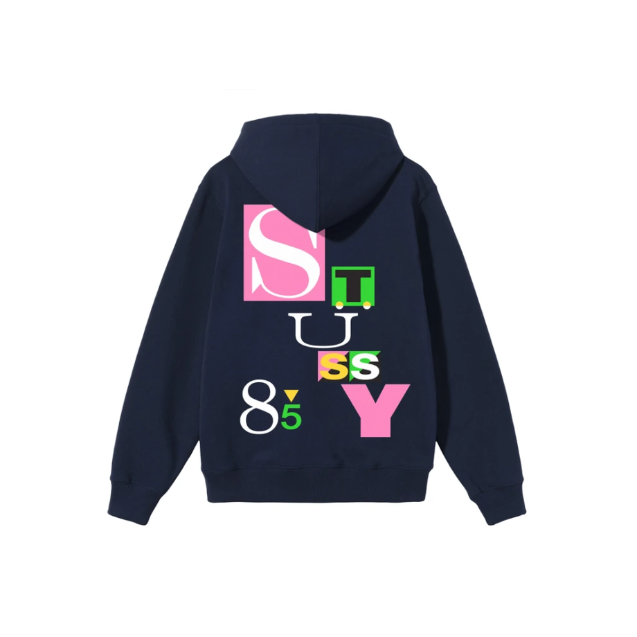 Stussy Jorge Hoodie Navy 1924757