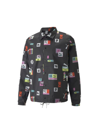 Puma Brand Love Coach Jacket Puma Black 533971-01