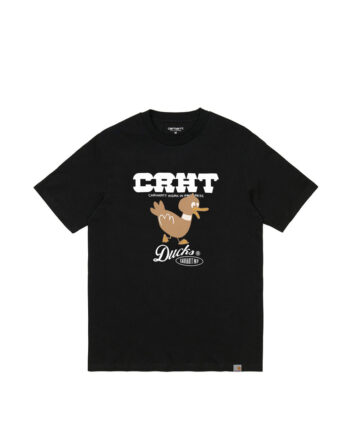 Carhartt Wip S/S CRHT Ducks T-Shirt Black I030207-20