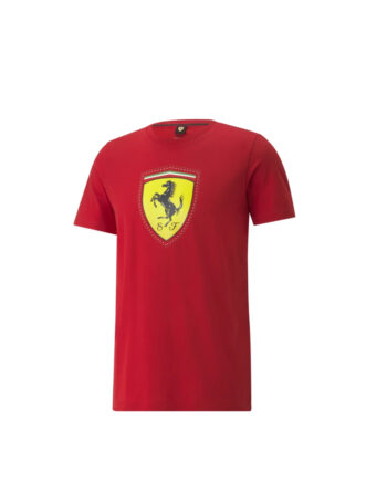 Puma Scuderia Ferrari Race Color Shield T-Shirt Rosso Corsa 533753-02