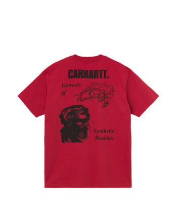 Carhartt Wip S/S Synthetic Realities T-S T-Shirt Cornel/Black I029980-16