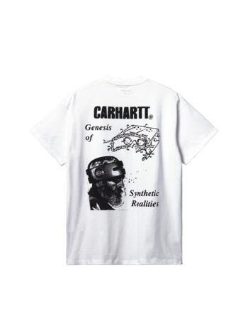 Carhartt Wip S/S Synthetic Realities T-S T-Shirt White/Black I029980-4