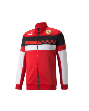 Puma Scuderia Ferrari Race SDS Track Jacket Rosso Corsa 533726-02