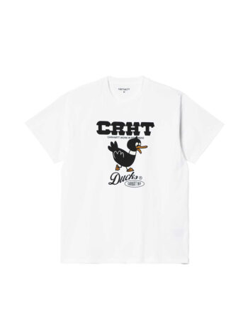 Carhartt Wip S/S CRHT Ducks T-Shirt White I030207-10