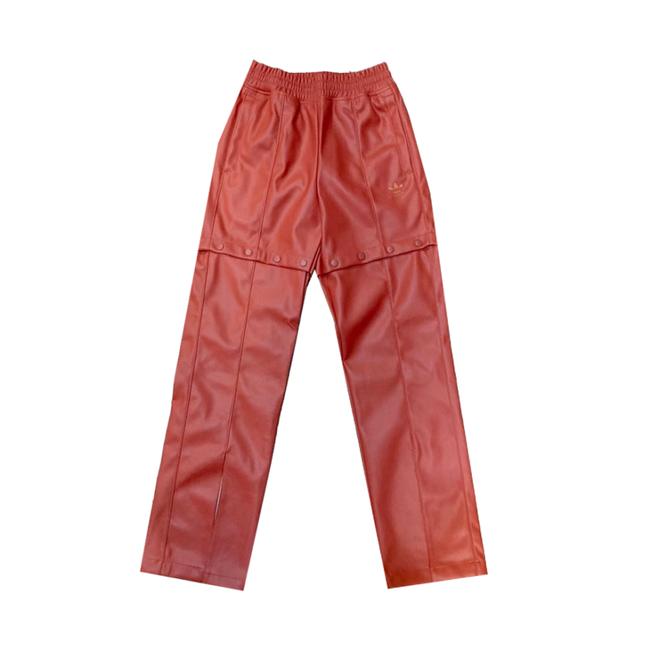 Adidas Faux Leather Track Pants Magic Earth HF2018