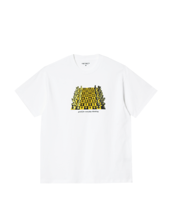 Carhartt Wip S/S Chessboard T-Shirt White I030197-3