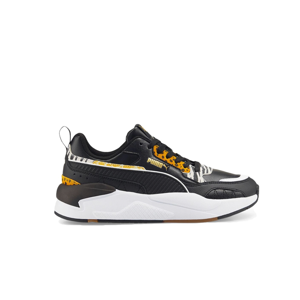 Puma uma X-Ray² Safari Women’s Black Saffron/Yellow White 383822-01