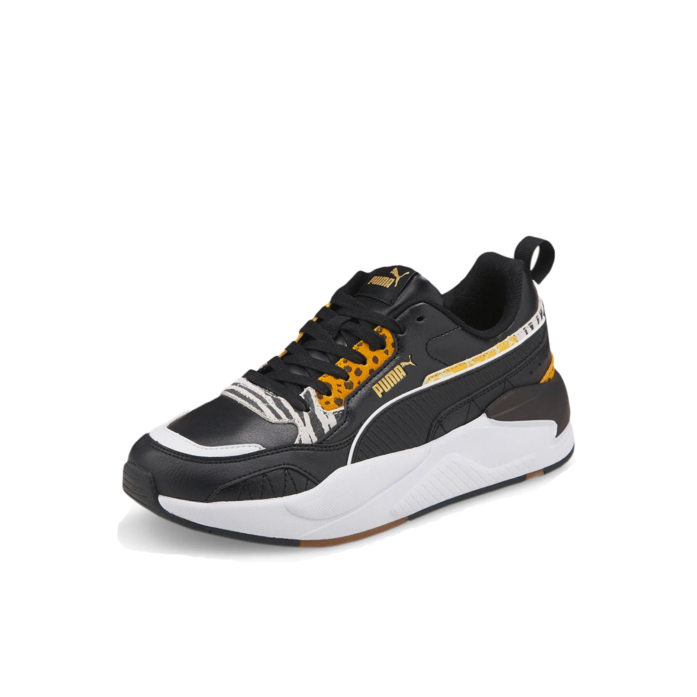 Puma uma X-Ray² Safari Women’s Black Saffron/Yellow White 383822-01